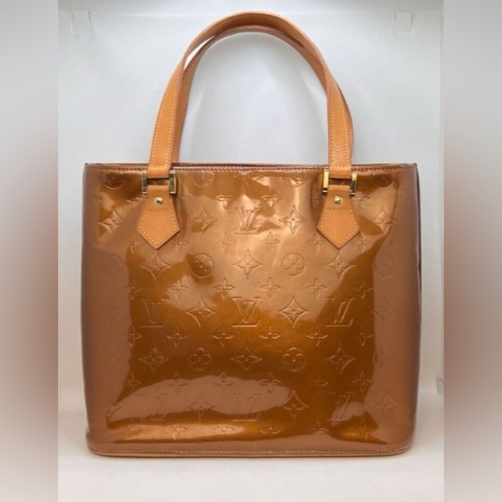Louis Vuitton Vernis Brown Houston Tote